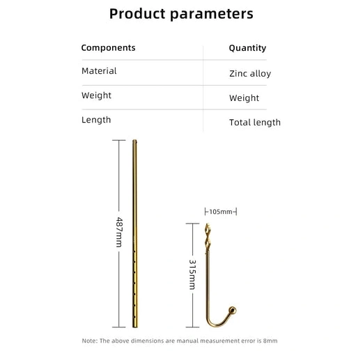 Adjustable 3867 LOCKINK Set Anal Golden Hook AllNight 0410
